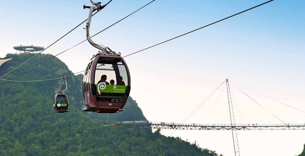 Tower cranes and cable cars